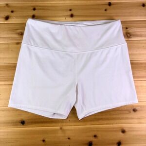 RBX Shorts Womens XL White Performance Bike Riding Shorts